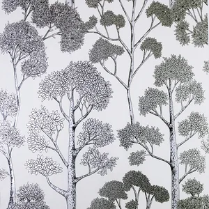 Arthouse Blanche wallpaper, color Silver, SKU AH909505