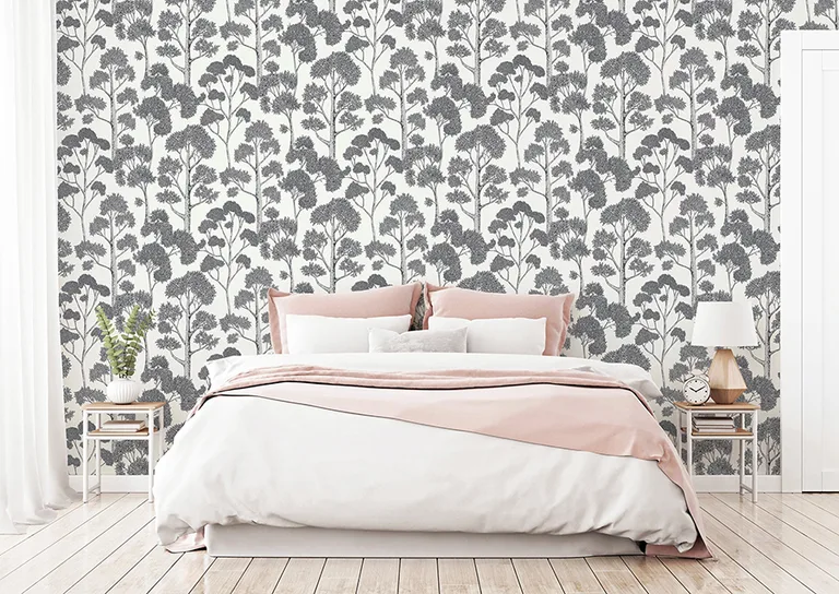 Arthouse Blanche wallpaper, color Silver, SKU AH909505