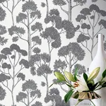 Arthouse Blanche - Silver Wallpaper | Buy Online Arthouse Blanche wallpaper, color Silver, SKU AH909505