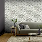 Arthouse Clarissa - Grey Wallpaper | Buy Online Arthouse Clarissa wallpaper, color Grey, SKU AH692803