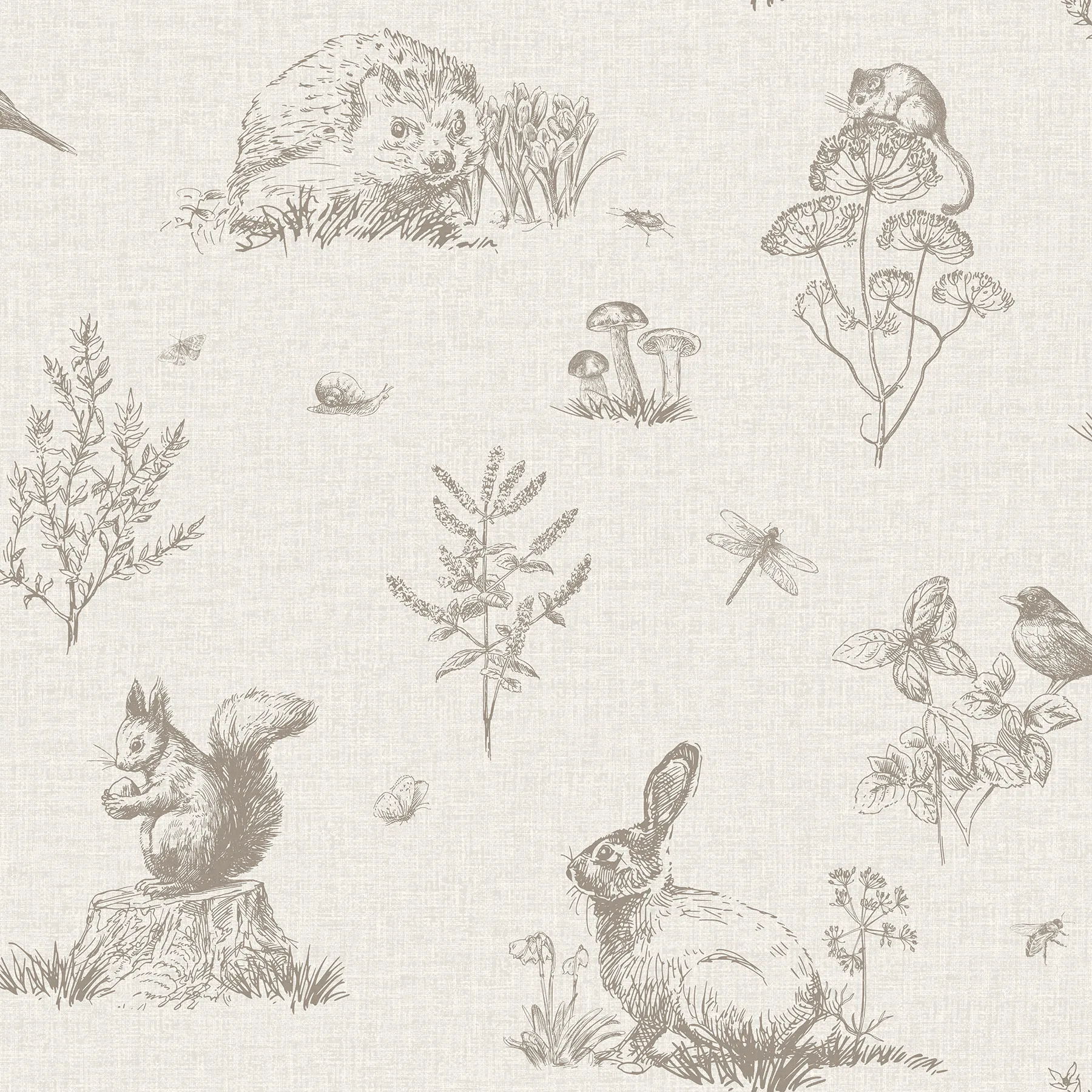 Arthouse Clawford wallpaper, color Beige, SKU AH924409