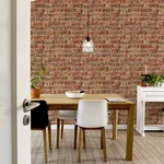 Arthouse Clifford - Red Wallpaper | Buy Online Arthouse Clifford wallpaper, color Red, SKU AH696600