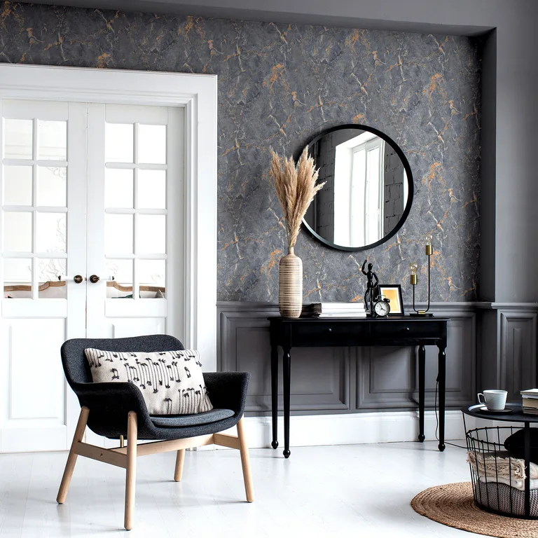 Arthouse Darcel wallpaper, color Grey, SKU AH296708