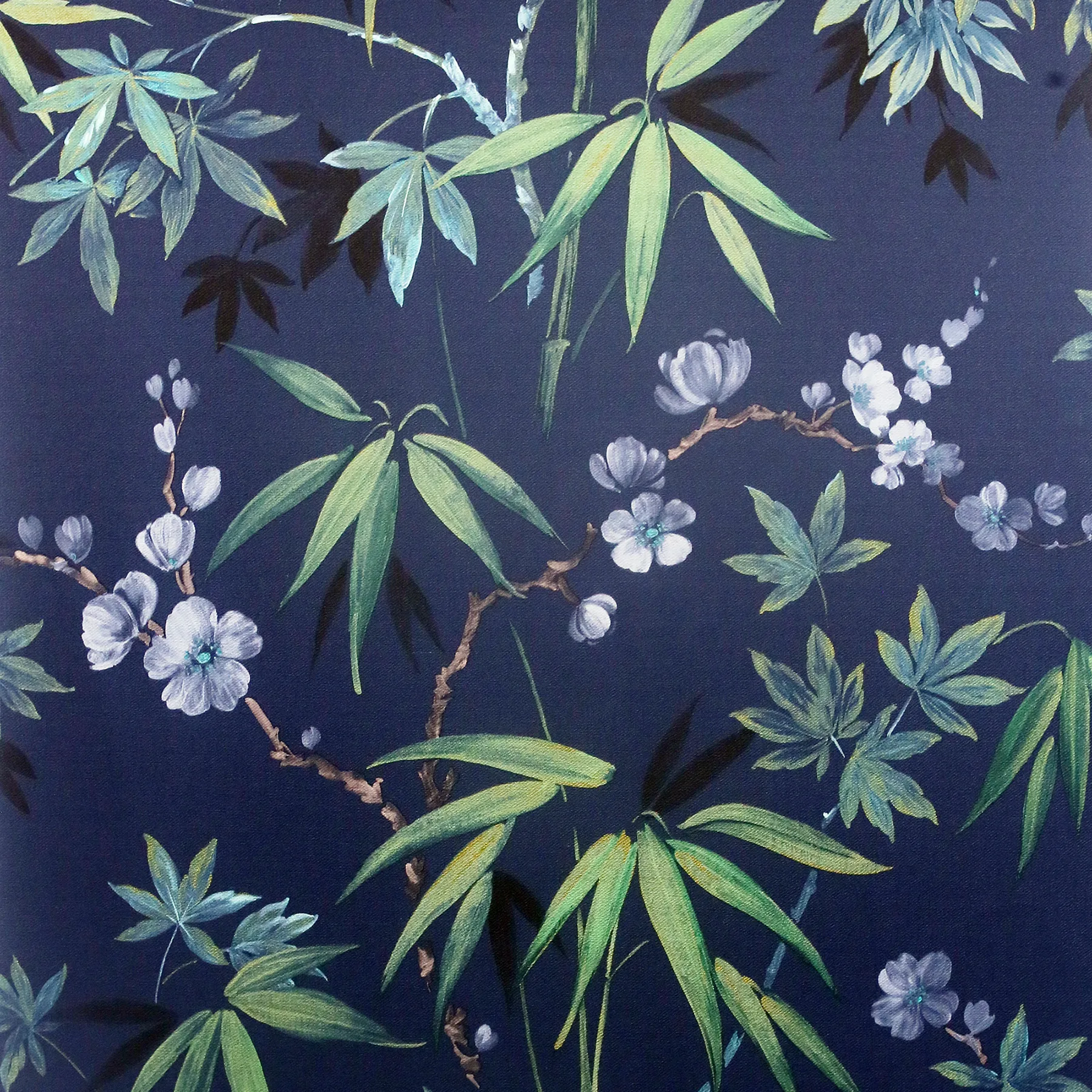 Arthouse Desi wallpaper, color Navy, SKU AH297800
