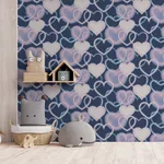 Arthouse Effie - Navy Wallpaper | Buy Online Arthouse Effie wallpaper, color Navy, SKU AH925605