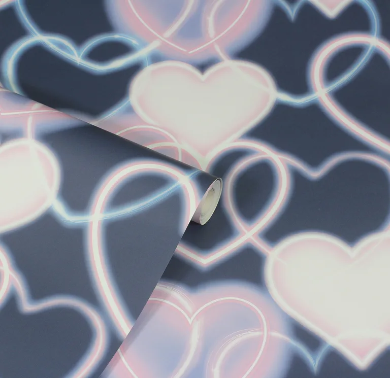 Arthouse Effie wallpaper, color Navy, SKU AH925605