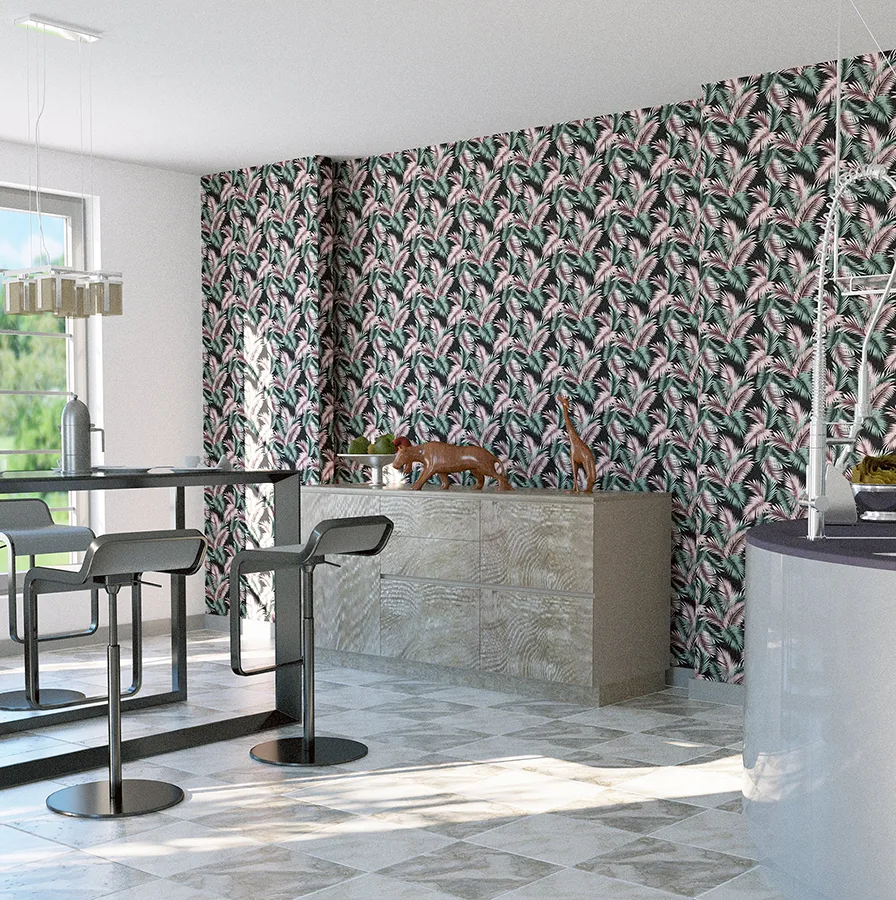 Arthouse Eliza - Sea Green Wallpaper | Buy Online Arthouse Eliza wallpaper, color Sea Green, SKU AH908308