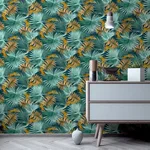 Arthouse Esau - Teal Wallpaper | Buy Online Arthouse Esau wallpaper, color Teal, SKU AH296005