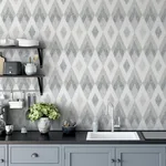 Arthouse Fitzgerald - Grey Wallpaper | Buy Online Arthouse Fitzgerald wallpaper, color Grey, SKU AH297200