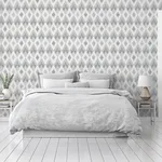 Arthouse Fitzgerald - Grey Wallpaper | Buy Online Arthouse Fitzgerald wallpaper, color Grey, SKU AH297200