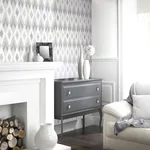 Arthouse Fitzgerald - Grey Wallpaper | Buy Online Arthouse Fitzgerald wallpaper, color Grey, SKU AH297200