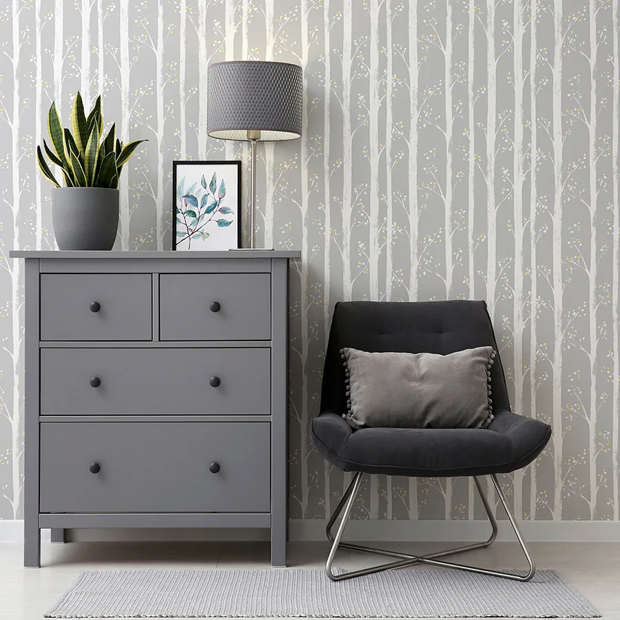 Arthouse Florence wallpaper, color Grey, SKU AH909504