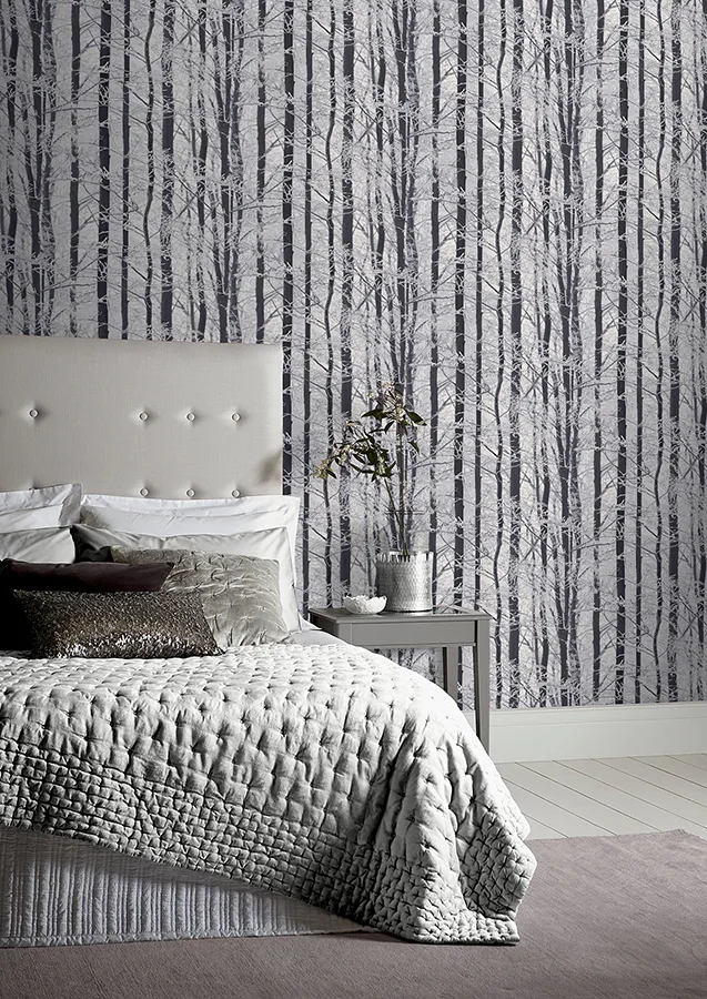 Arthouse Frosted - Silver Wallpaper | Buy Online Arthouse Frosted wallpaper, color Silver, SKU AH670200