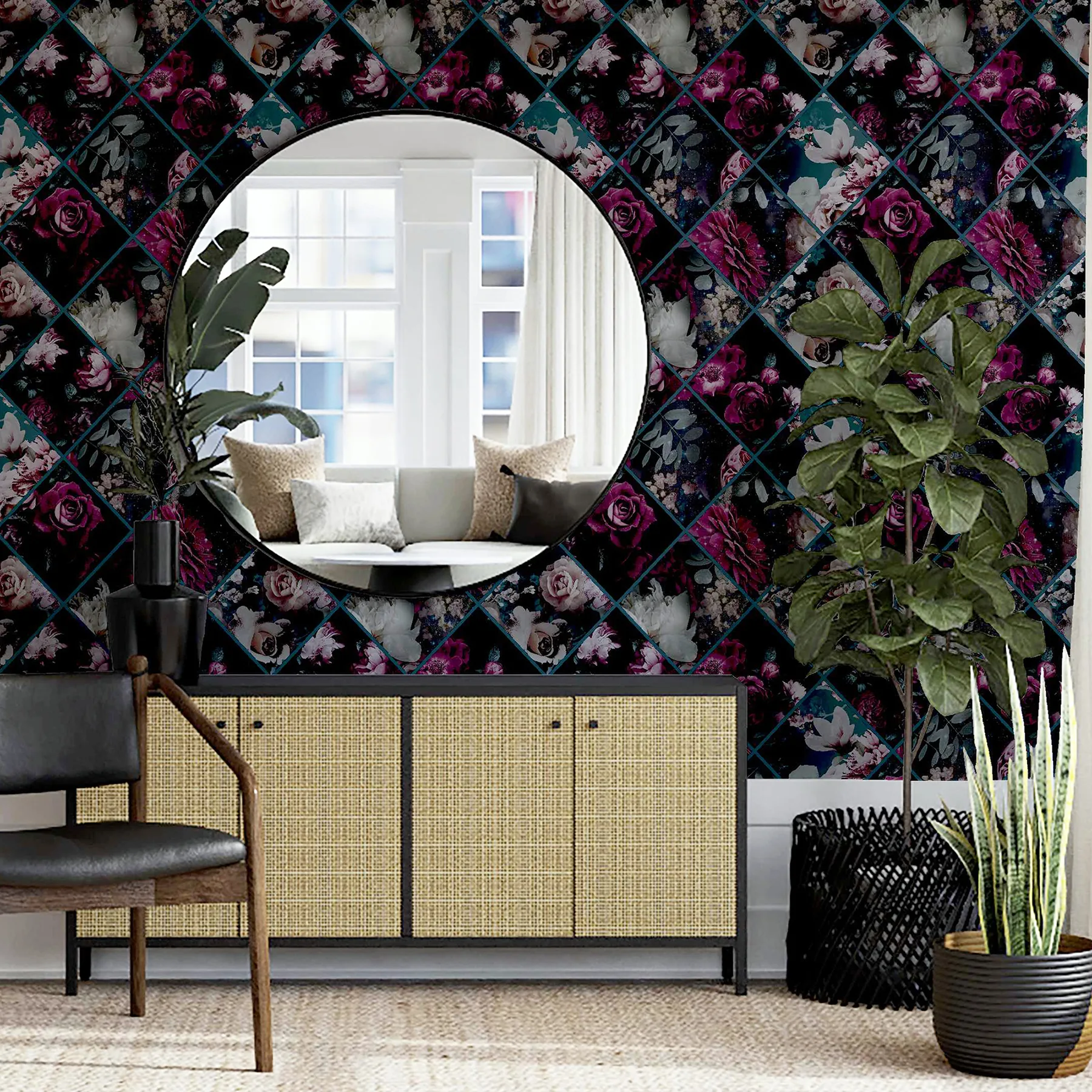 Arthouse Gianna - Purple Wallpaper | Buy Online Arthouse Gianna wallpaper, color Purple, SKU AH297100