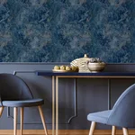 Arthouse Gideon - Dark Blue Wallpaper | Buy Online Arthouse Gideon wallpaper, color Dark Blue, SKU AH298602