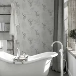 Arthouse Gilbert - Black Wallpaper | Buy Online Arthouse Gilbert wallpaper, color Black, SKU AH901808