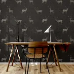 Arthouse Hank - Charcoal Wallpaper | Buy Online Arthouse Hank wallpaper, color Charcoal, SKU AH909607
