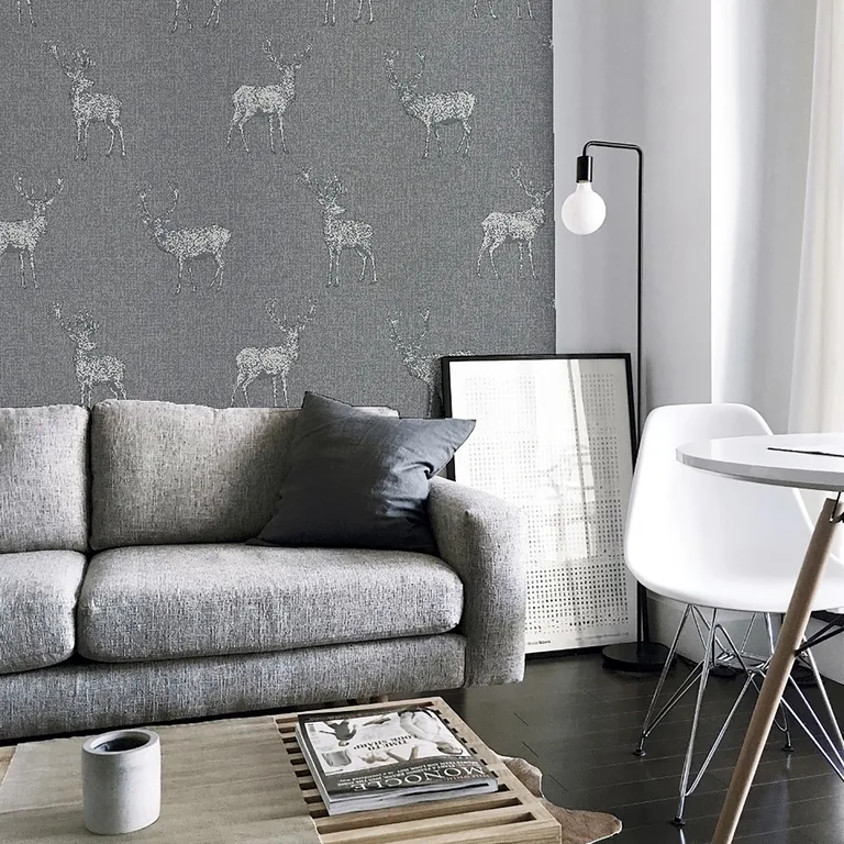 Arthouse Hank wallpaper, color Grey, SKU AH909608