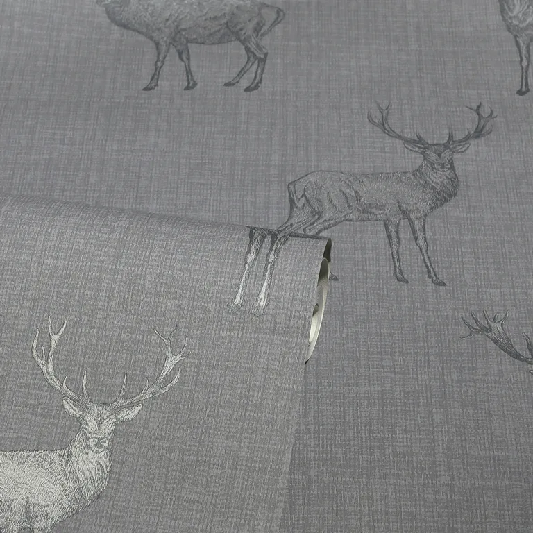 Arthouse Hank wallpaper, color Grey, SKU AH909608