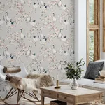 Arthouse Harumi wallpaper, color Light Grey, SKU AH924800