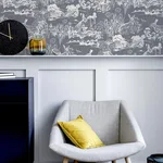 Arthouse Hattie - Navy Wallpaper | Buy Online Arthouse Hattie wallpaper, color Navy, SKU AH909606