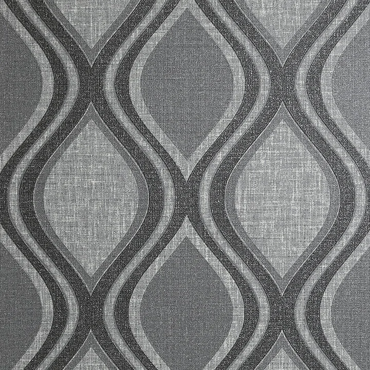 Arthouse Ignatius wallpaper, color Charcoal, SKU AH295100