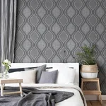 Arthouse Ignatius - Charcoal Wallpaper | Buy Online Arthouse Ignatius wallpaper, color Charcoal, SKU AH295100