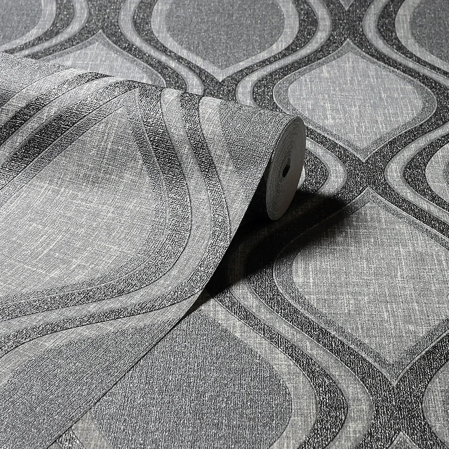 Arthouse Ignatius - Charcoal Wallpaper | Buy Online Arthouse Ignatius wallpaper, color Charcoal, SKU AH295100