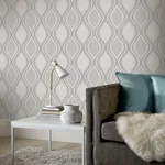 Arthouse Ignatius wallpaper, color Grey, SKU AH295101