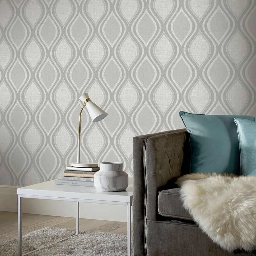 Arthouse Ignatius wallpaper, color Grey, SKU AH295101