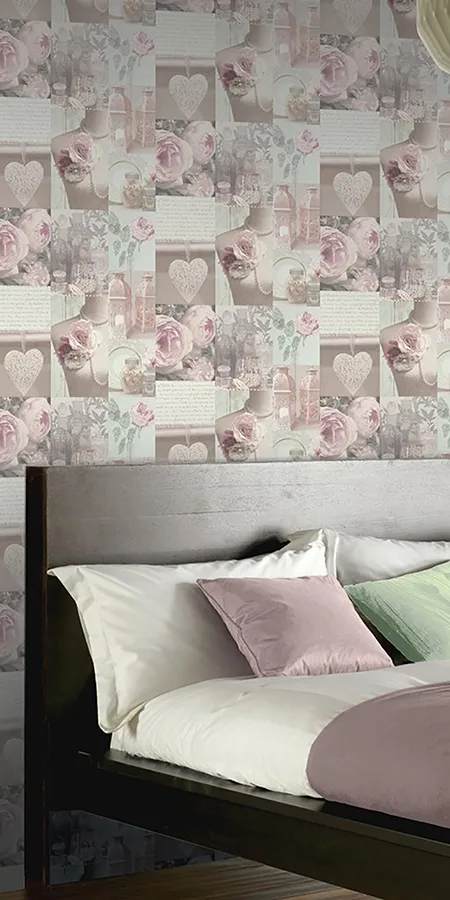 Arthouse Irene wallpaper, color Blush, SKU AH665201