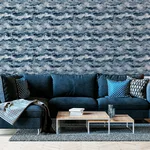 Arthouse Irene wallpaper, color Navy, SKU AH921606