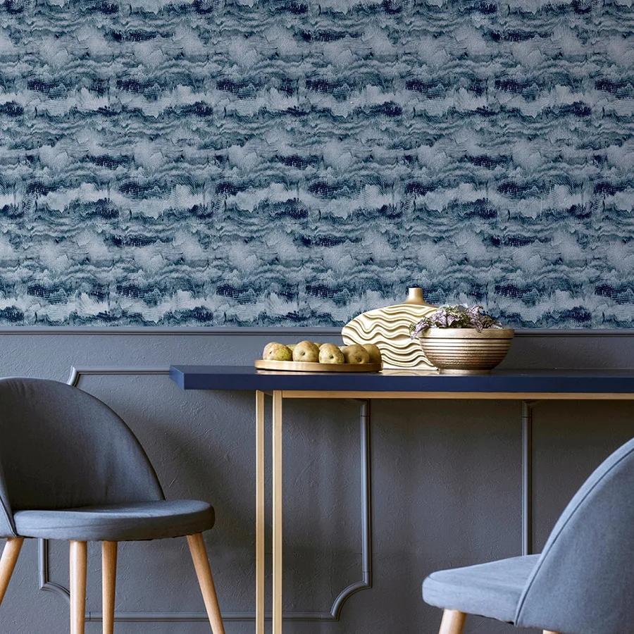 Arthouse Irene wallpaper, color Navy, SKU AH921606
