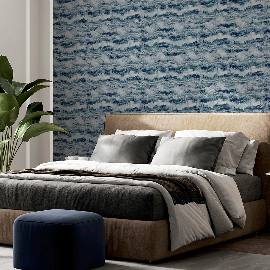 Arthouse Irene wallpaper, color Navy, SKU AH921606