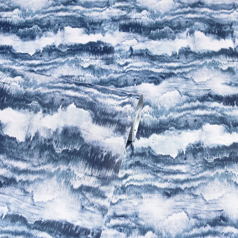 Arthouse Irene wallpaper, color Navy, SKU AH921606