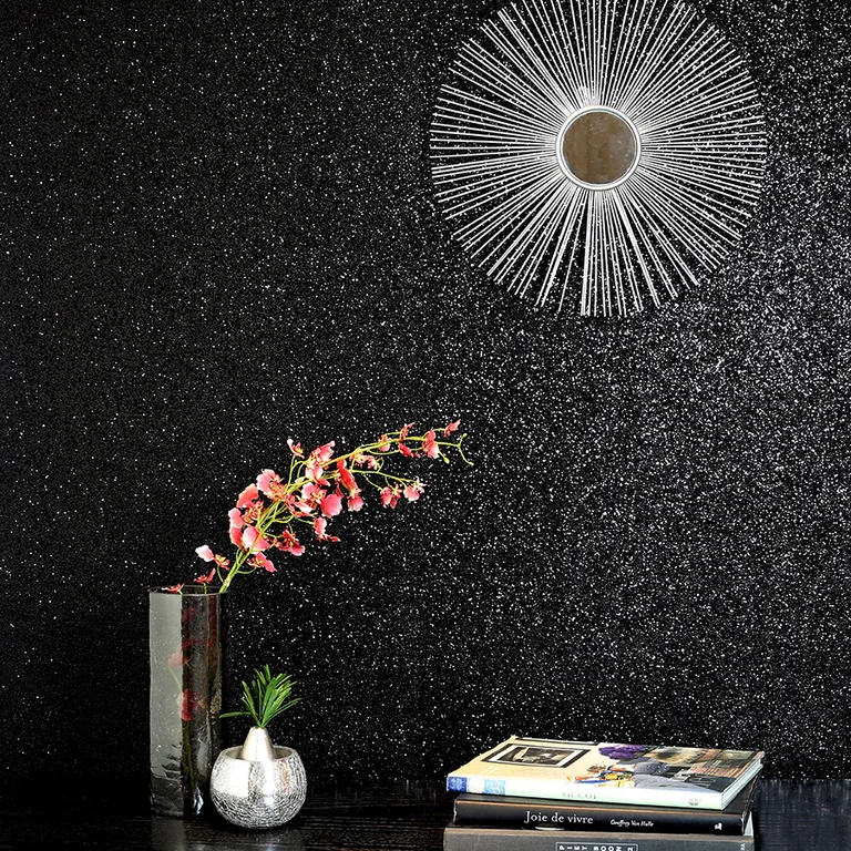 Arthouse Jacqueline wallpaper, color Black, SKU AH901005