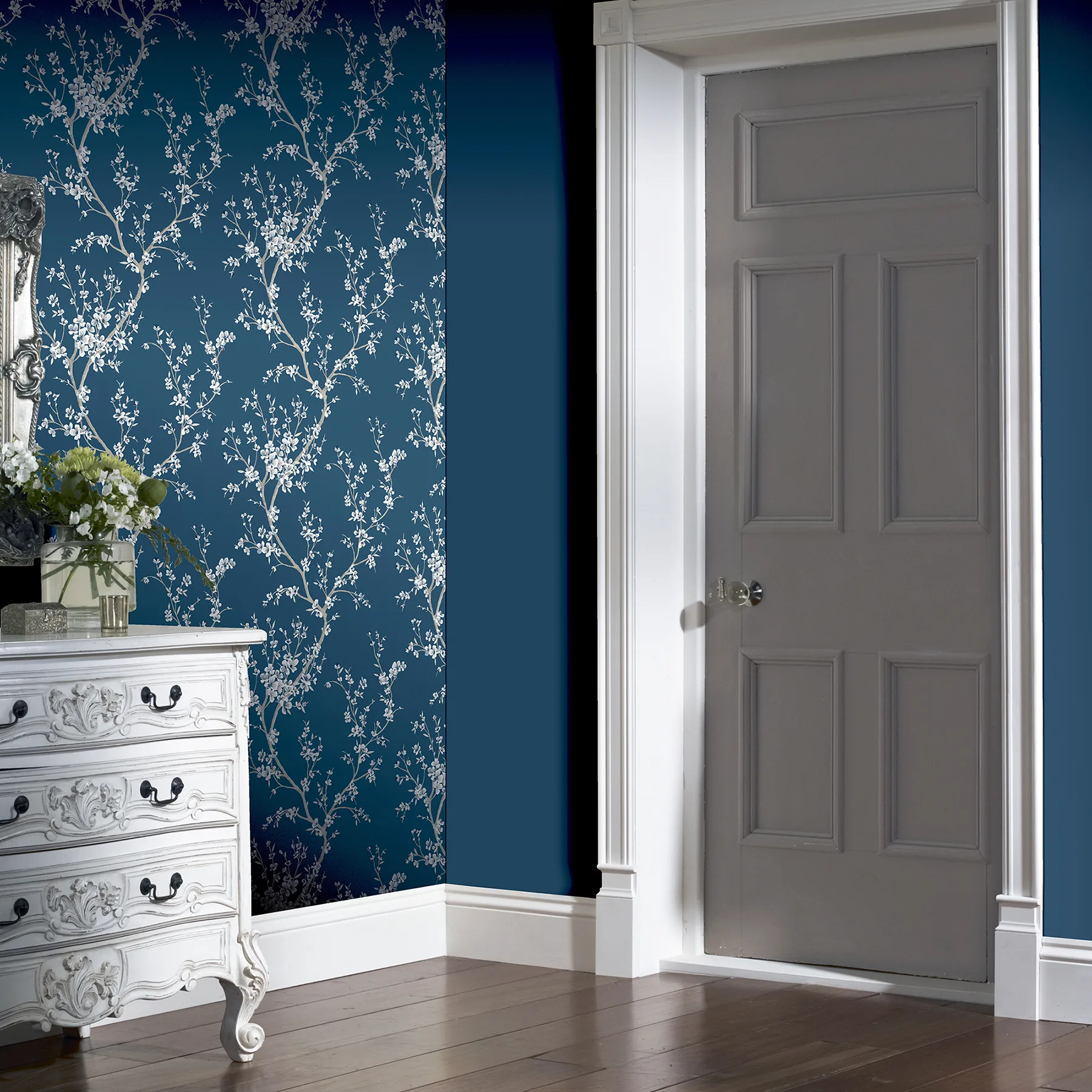 Arthouse Kaia - Blue Wallpaper | Buy Online Arthouse Kaia wallpaper, color Blue, SKU AH692805