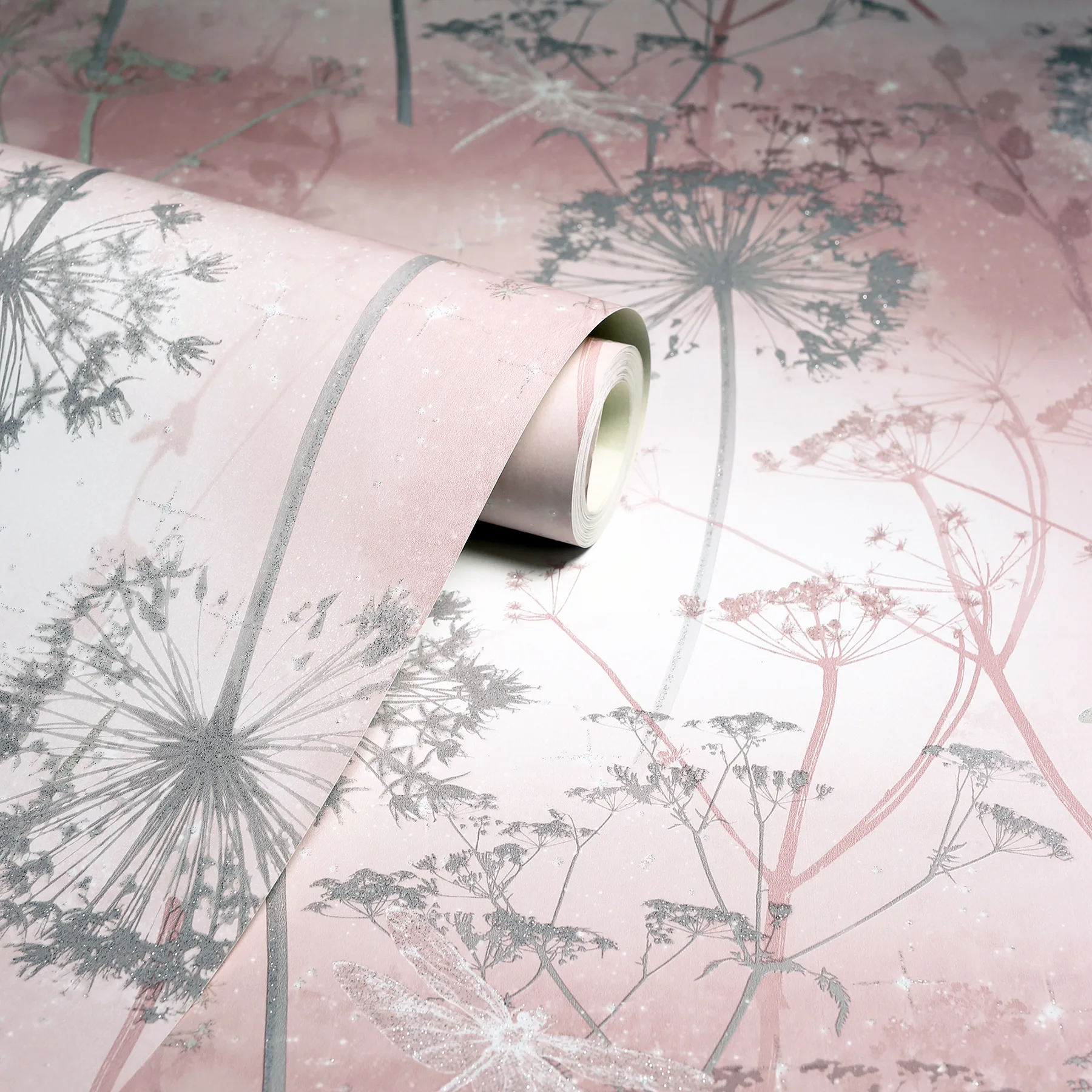 Arthouse Lena wallpaper, color Pink, SKU AH692305