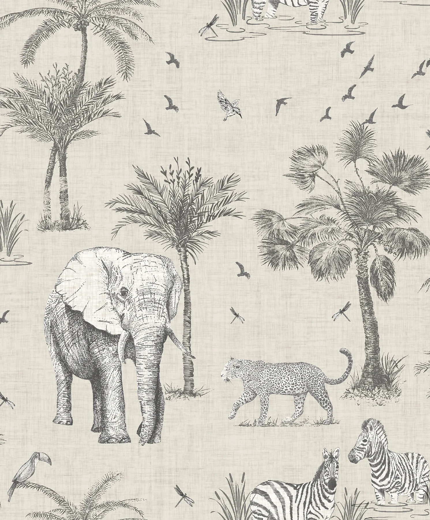 Arthouse Lionel wallpaper, color Grey, SKU AH908902
