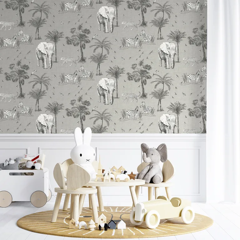 Arthouse Lionel wallpaper, color Grey, SKU AH908902
