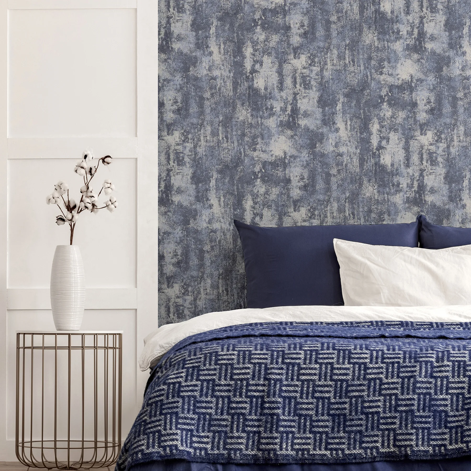 Arthouse Lloyd - Blue Wallpaper | Buy Online Arthouse Lloyd wallpaper, color Blue, SKU AH902108