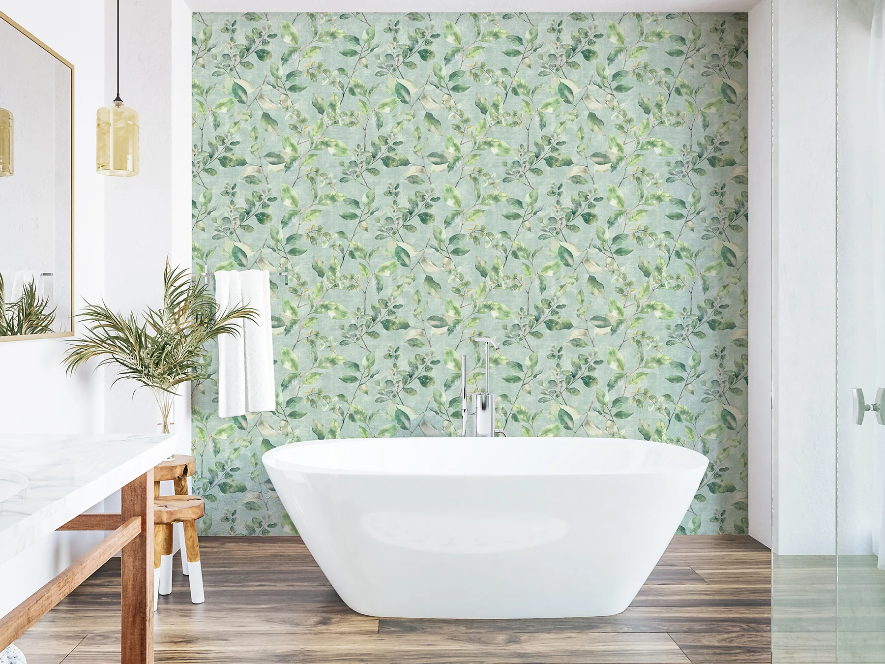 Arthouse Lucene wallpaper, color Green, SKU AH925501