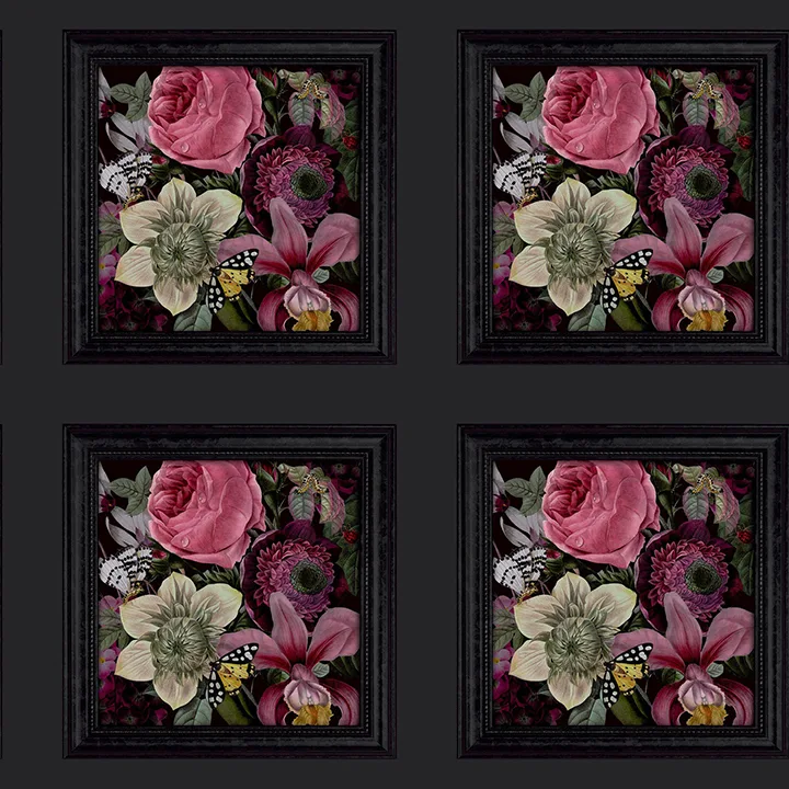Arthouse Lucinda wallpaper, color Black, SKU AH922804