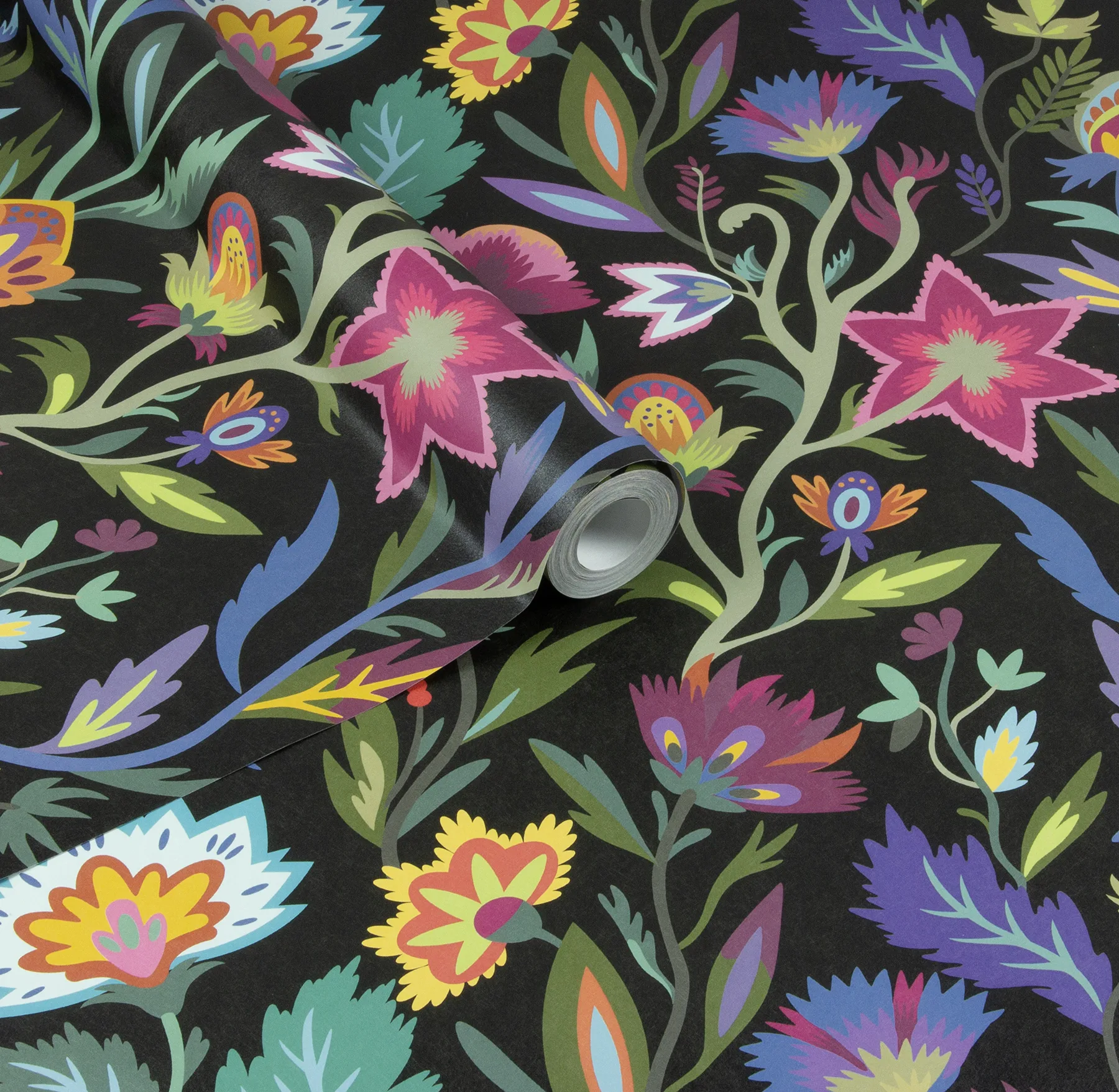 Arthouse Mallory - Black Wallpaper | Buy Online Arthouse Mallory wallpaper, color Black, SKU AH100380AH