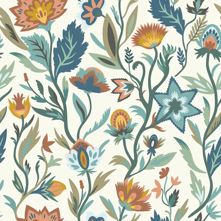 Arthouse Mallory wallpaper, color Blue, SKU AH100381AH