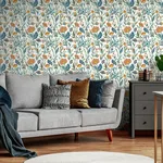 Arthouse Mallory wallpaper, color Blue, SKU AH100381AH