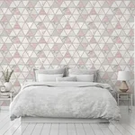 Arthouse Marcy wallpaper, color Pink, SKU AH692205