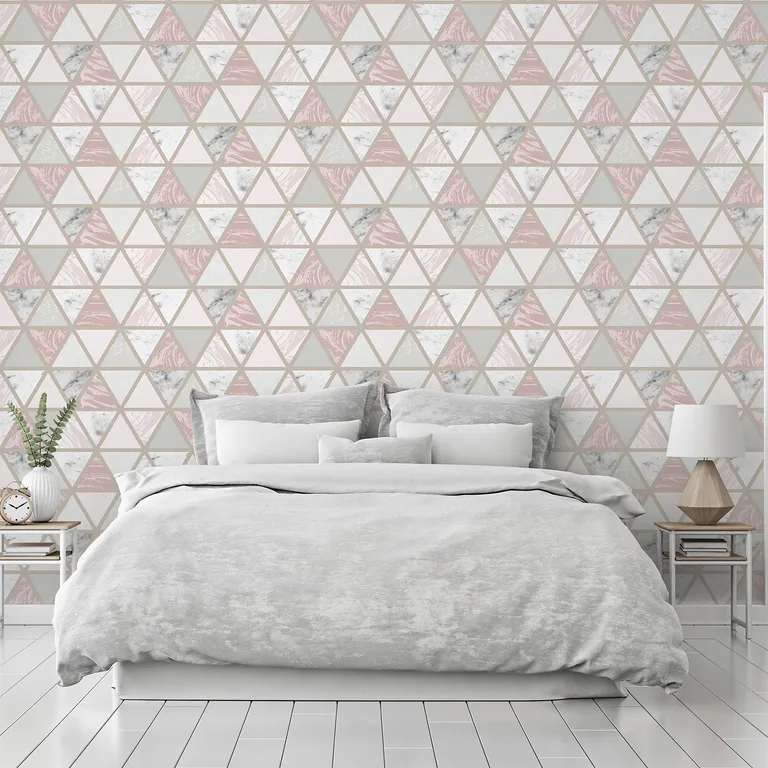 Arthouse Marcy wallpaper, color Pink, SKU AH692205