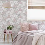 Arthouse Marcy wallpaper, color Pink, SKU AH692205