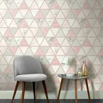 Arthouse Marcy wallpaper, color Pink, SKU AH692205